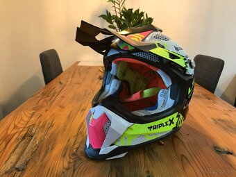 Motocross prilba LS2 - 8