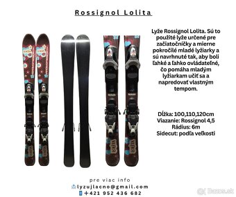Detské lyže a lyžiarky - 8