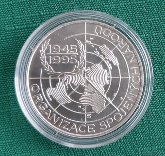ČESKÉ strieborné pamätné 200Kč, 1994-1997, Bk - 8