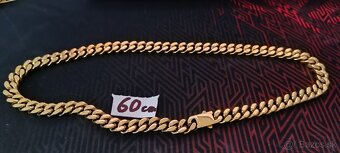 Pozlátené retiazky z chirurgickej ocele - 8