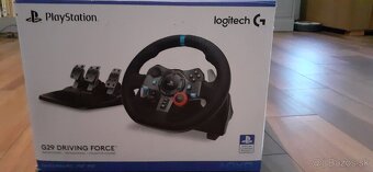 Na predaj: Logitech G29 + pedále + radiaca páka - 8