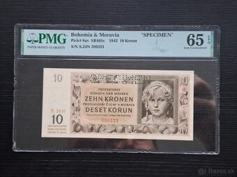 stare bankovky: Nemecko,Protektorar Cechy a Morava - 8