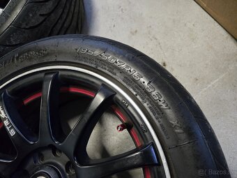 Hliníkové disky R15 + Semislick pneu 195/50r15 - 8