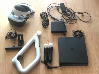 PS4 Slim 500GB + Sony PS VR + príslušenstvo - 8