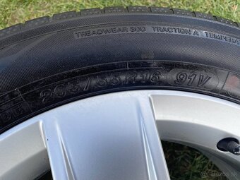 Orig.skoda Alu Disky letné 5x112 ET48 205 55 16 Audi VW - 8