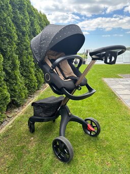 2-kombinácia kočíka STOKKE Xplory X Gold/Black - Signature B - 8