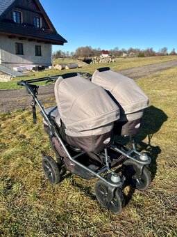 TFK duo combi kočík pre dvojičky / súrodenecký kočík - 8