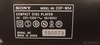 Predám CD prehrávače Sony - 8