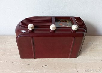 Krásné starožitné rádio Tesla Talisman 308U, top stav - 8