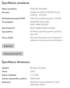 Notebook Acer Aspire E5-572G - 8