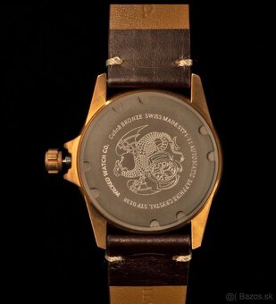 Predam bronzove hodinky swiss made - 8