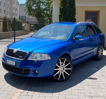 Škoda Octavia II RS 2.0TDi SWISS Blue - 8