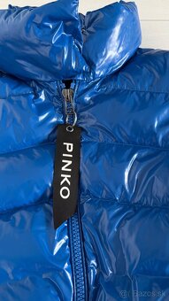Modrá bunda Pinko - 8