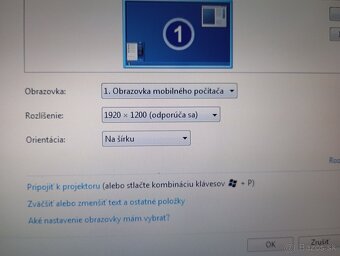 predám DELL PRECISION M6400 , 17" displej , WINDOWS 7 - 8