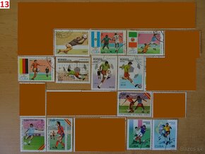 Nádherné poštové známky FUTBAL - 8