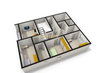 3D /EXKLUZÍVNE / RODINNÝ DOM, HUNCOVCE (KEŽMAROK), 540m2 - 8