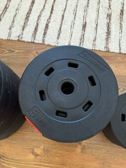 Nakladací činkový set Premium 125kg - 8