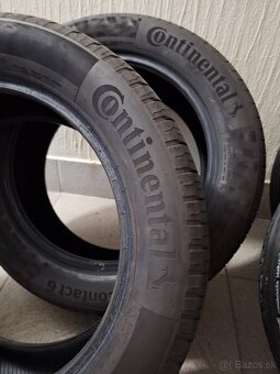 Predám letne pneumatiky 215/55r17 Contimental - 8