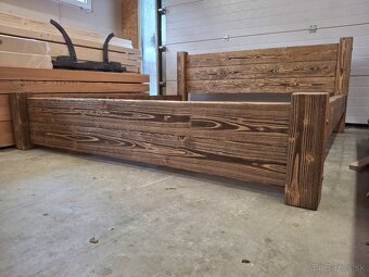 Manželská posteľ-masív - 8