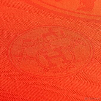 Štola Hermes New Libris Orange Vif - 8