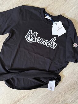 Čierne tričko Moncler M - 8