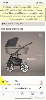 Kočík Riko Basic Sport 3in1 - 8