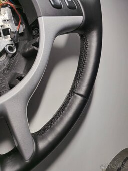 Športový kožený volant bmw e39 e46 e53 - 8