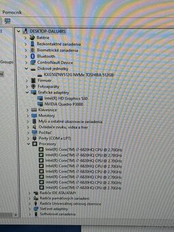 #119 - Dell 7720/i7 6820HQ/32GB RAM/6GB nVidia/512GB SSD - 8