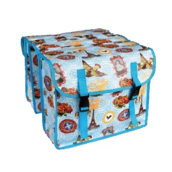 Dvojitá taška na zadný nosič bicykla 32 litrov LASTPACK nová - 8