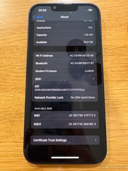 iPhone 13, 128GB, Midnight TOP STAV - 8