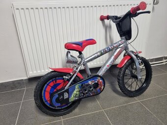 Predám detský bicykel 14"Avengers - 8