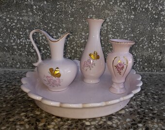 Ružový porcelán -značený - 8