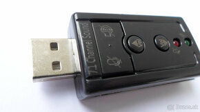 ♦️ EXTERNÁ ZVUKOVKA  -  do USB ♦️ - 8