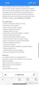 Športový kočík Sonata Caretero - 8