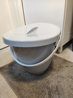LUMA Kýblik na plienky s vekom - Light Grey - 8