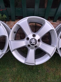 Hliníkové disky 5x112 R16 / škoda,seat,VW,audi... - 8