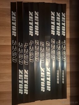 Predam nalepky Zetor - 8