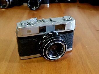 Staré fotoaparáty pro sběratele - Nikomat, Canon, Olympus.. - 8