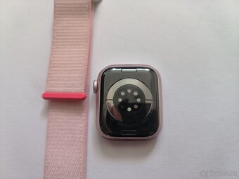 apple watch 9 41mm Pink / Batéria 100% - 8