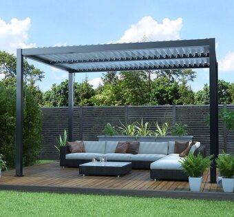 Bioklimatická hliníková Pergola 4x3m - 8