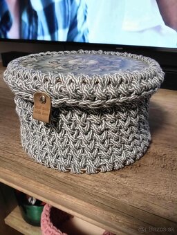 Svietniky, Háčkované deky + košíky, Nechtiková mast - 8