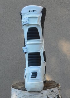 SHOT boty čižmy biele R6 - 8
