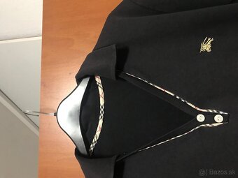 BURBERRY black damske tricko S/M - 8