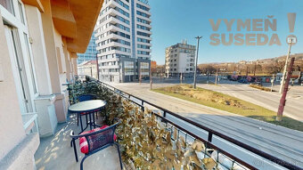 VYMEŇ SUSEDA – VÝNIMOČNÝ ZARIADENÝ 2 IZB. BYT S LOGGIOU, L - 8