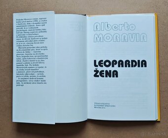 2x ALBERTO MORAVIA: Ľahostajní a Leopardia žena - 8