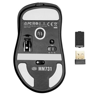 Cooler Master MM731 Bezdrôtová herná myš/ 190 h 19 000 DPI - 8