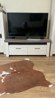 Obývacia stena Cruz, kombi, bielená pínia/šedý dub - 8