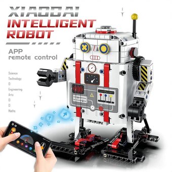 Programovatelná RC stavebnice (robot) - 475 dílků - 8