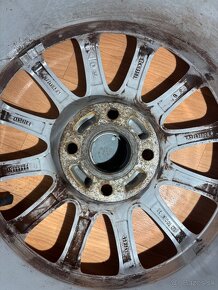 Borbet disky 15, 4x100, 6,5j, 5,5J, et35, honda civic 2003 - 8
