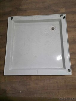 💧 Sprchový box štvorcový Elize 80x80x200 čierny (+vanička) - 8